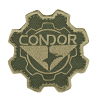 siproduct-11754-13729-9f2eb59f48b5499eba2468b890e638b4a5e4a7b8 243-003. Condor Gear Velcro Patch