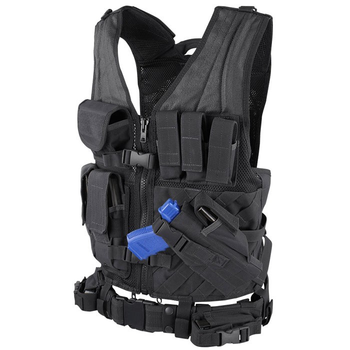 cv-001. Condor Cross Draw Vest