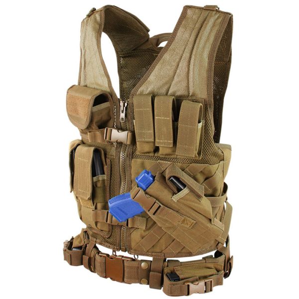 cv-003. Condor Cross Draw Vest