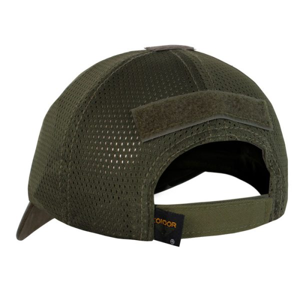 tcm-020.-002. Condor Mesh Tactical Cap - Solid Colour