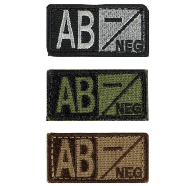 229-002. Condor Blood Type Velcro Patch