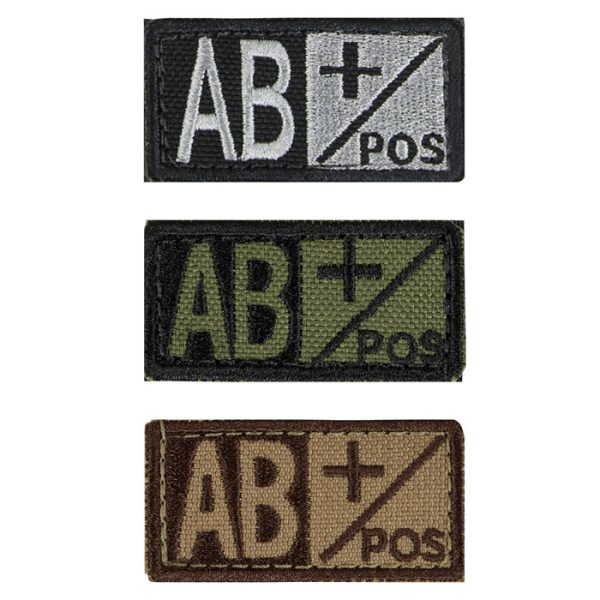 229-003. Condor Blood Type Velcro Patch
