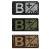 229-006. Condor Blood Type Velcro Patch