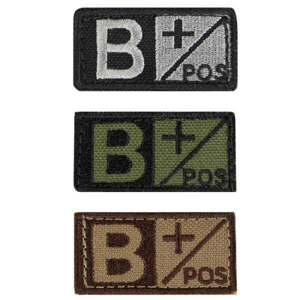 229-006. Condor Blood Type Velcro Patch