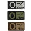 229-009. Condor Blood Type Velcro Patch