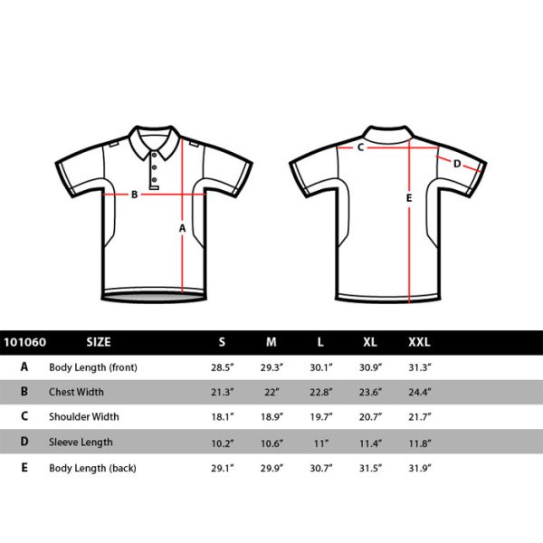 101060-005. Condor Performance Tactical Polo Shirt