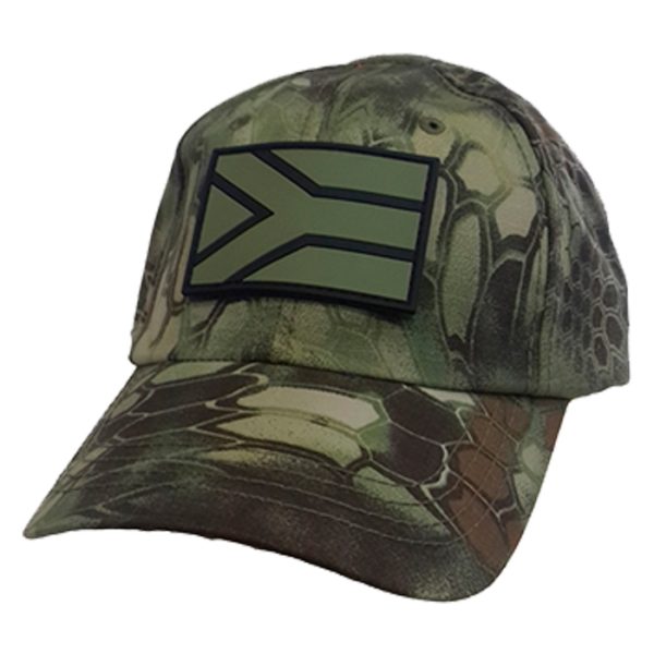 patpvcsaod-tacspec-sa-flag-pvc-velcro-patch---on-c. TacSpec SA Flag PVC Velcro Patch - OD