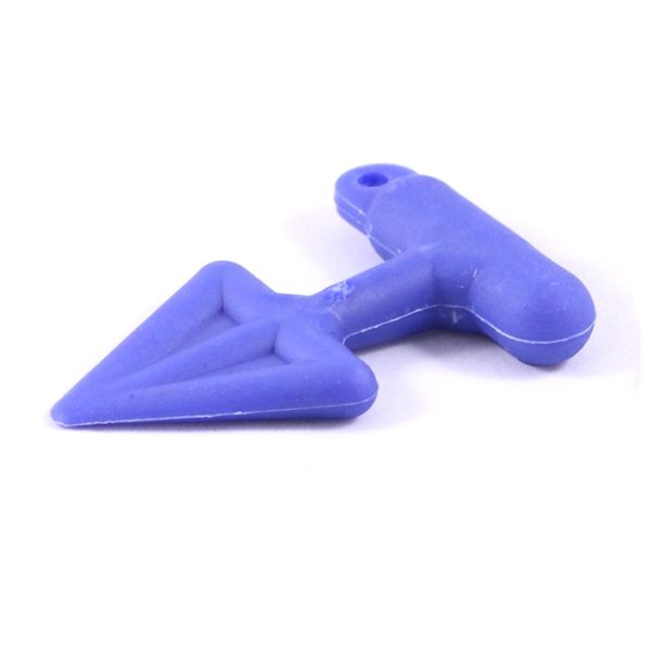 key ring baton - blue 001. key ring baton - blue 001