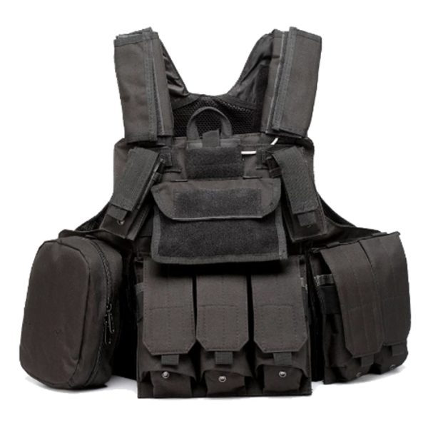 shield-molle---bk-001. Shield MOLLE Level II Front, Side & Back Vest + Pouches