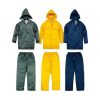 various rubberised rain suits 001. various rubberised rain suits 001