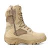 delta boot tan 002. Delta Side Zip Tan 8" Combat Boots - Various