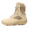 delta boot tan 001. Delta Side Zip Tan 8" Combat Boots - Various