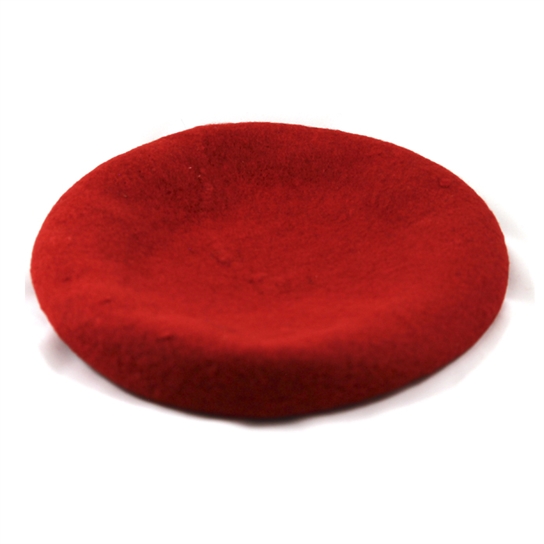 security berets - red 001. Security Berets