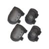 knee and elbow pads - black 001. knee and elbow pads - black 001