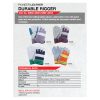 g003 gloves 002. Pioneer 2.5" Chrome Leather Glove With Reflective Tape Back - OSFM