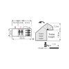 tentco senior safari trailer tent 004. Tentco Safari Senior Trailer Tent - 5.0m x 2.0m x 2.9m