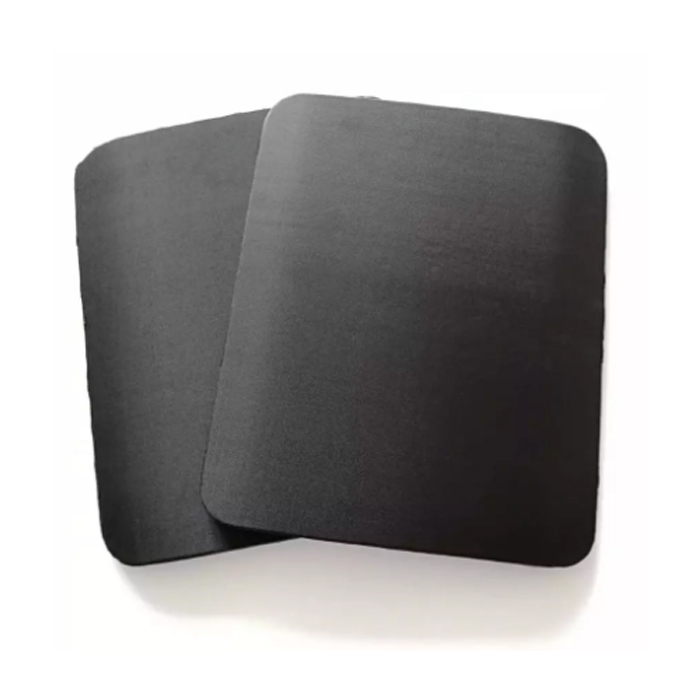 level iii steel plate set 001. Set of 4mm Armox Steel Level IIIA+AK Plates (290mm x 250mm)
