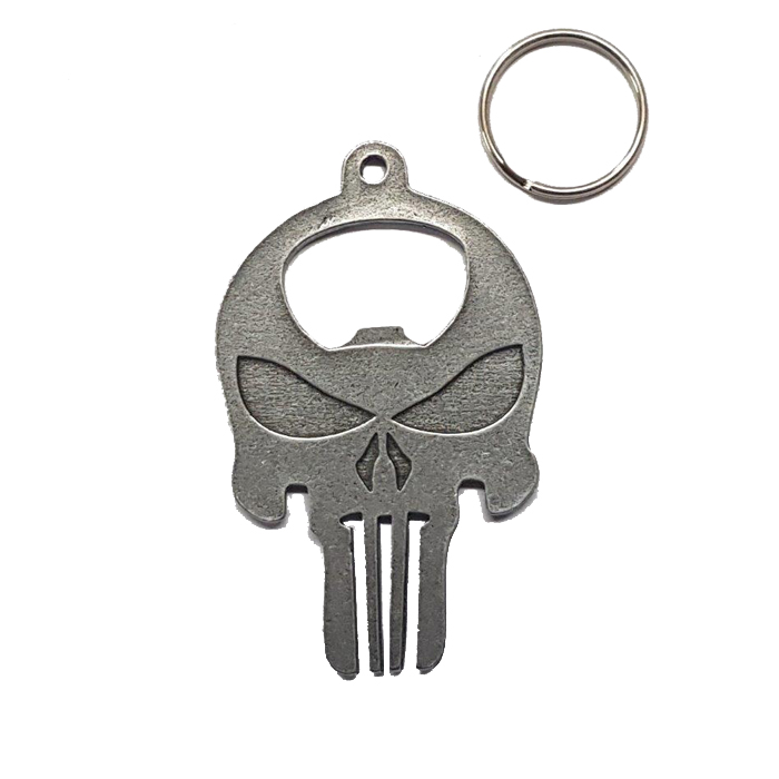 dzi punisher key ring bottle opener 001. dzi punisher key ring bottle opener 001