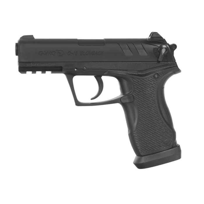 gamo air pistol 45mm c-15 dual pellets 001. Gamo Blowback Air Pistol 4.5mm C-15 Dual Pellets