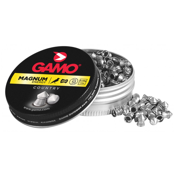 gamo pellets 45mm magnum (250) 001. Gamo Pellets 4.5mm Magnum (250)