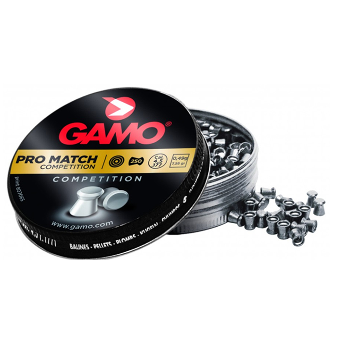 gamo pellets 45mm pro-match (250) 001. Gamo Pellets 4.5mm Pro-Match (250)