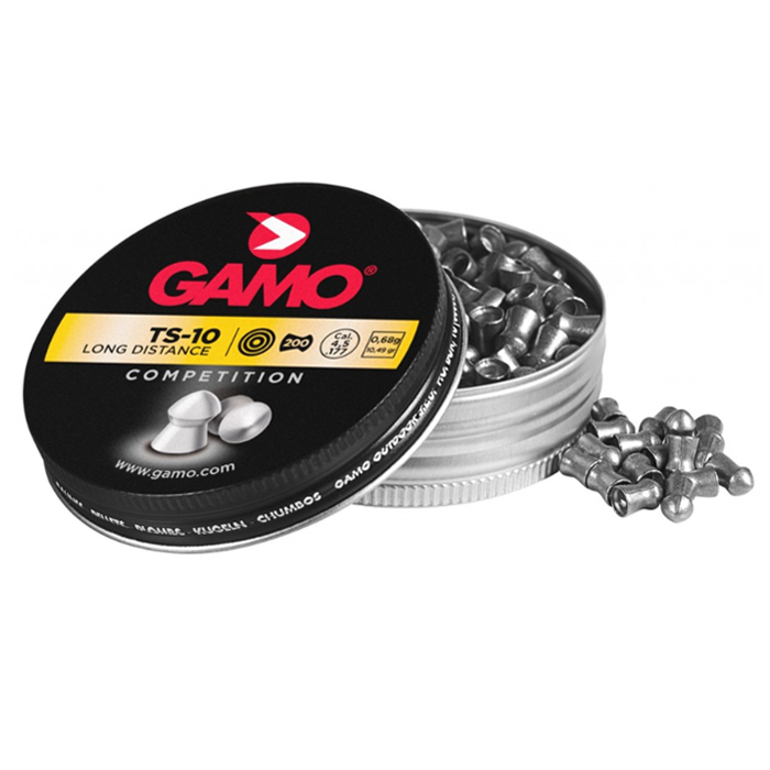 gamo pellets 45mm ts-10 pellets (200) 001. Gamo Pellets 4.5mm TS-10 Pellets (200)