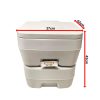 hc001-tentco-toilet-porta-potti-20l-002. Tentco Toilet Porta Potti 20L