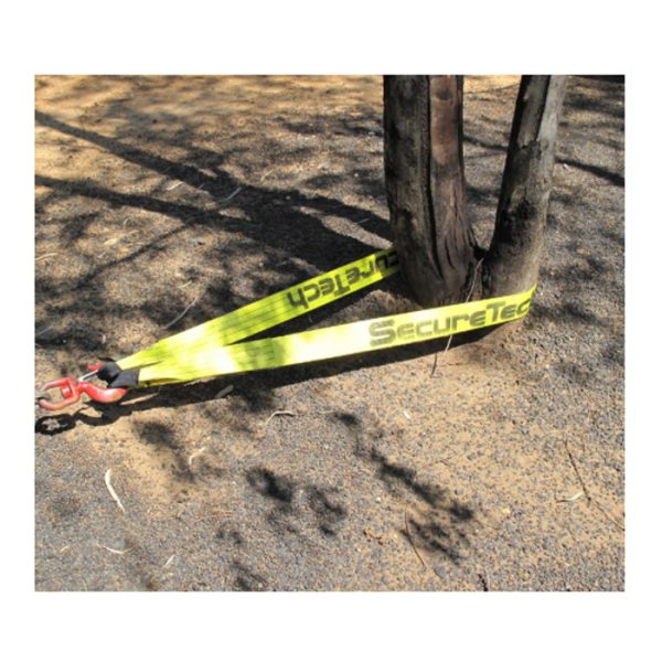 securetech tree protector pull strap 002. Securetech Tree Anchor/Protector Strap - 10.5Ton, 90mm x 3m with Sleeve