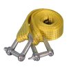 securetech tow strap with shackles 001. Securetech Tow Strap with Shackles - 4 Ton, 16mm x 3.5m