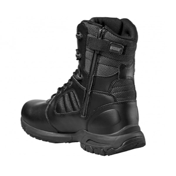 magnum lynx black 002. Magnum Lynx 8.0 Black Side Zip Boot