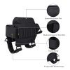 rifle adjustable cheek pad with rest and ammo pouc. Rifle Adjustable Cheek Pad with Rest and Ammo Pouch - Black