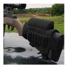 rifle adjustable cheek pad with rest and ammo pouc. Rifle Adjustable Cheek Pad with Rest and Ammo Pouch - Black