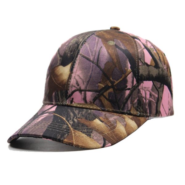 basic pink bush camo 6 panel cap 001. Basic 6 Panel Camo Cap - Pink Bush Pattern