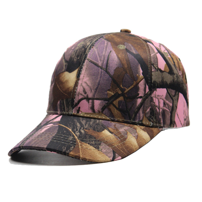 basic pink bush camo 6 panel cap 001. Basic 6 Panel Camo Cap - Pink Bush Pattern