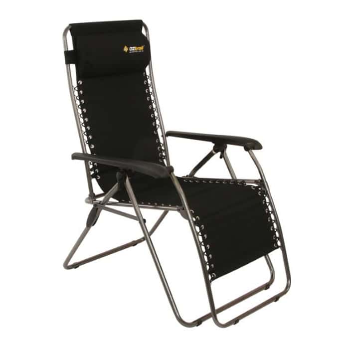 oztrail sun lounge daybreak chair 001. Oztrail Sun Lounge Daybreak Chair 120Kg