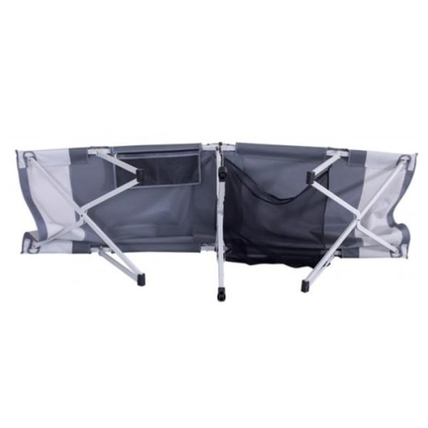 oztrail easy fold stretcher - sngle - 150kg 003. Oztrail Stretcher - Easy Fold Single 150Kg