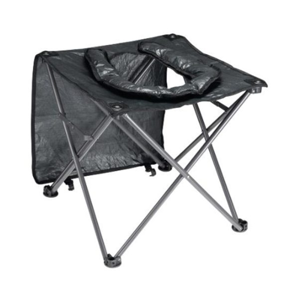 oztrail toilet chair and flap 001. Oztrail Toilet Chair + Flap 120Kg