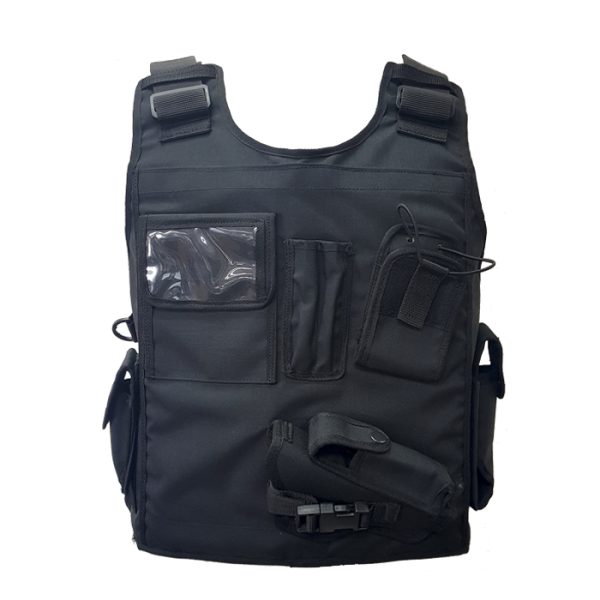 reaction officer vest 001. Reaction Officer Level II Front & Back Multi Pouch Bulletproof Vest - Various