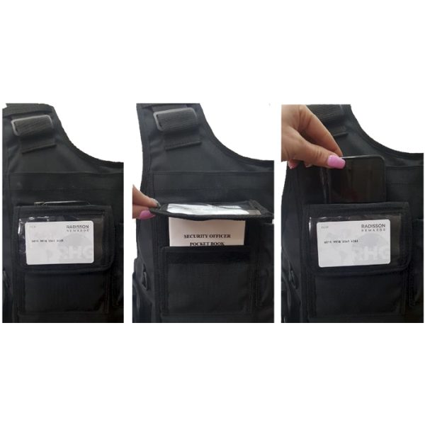 reaction officer vest 005. Reaction Officer Steel AK Plate Front & Back Multi-Pouch Bulletproof Vest - Various