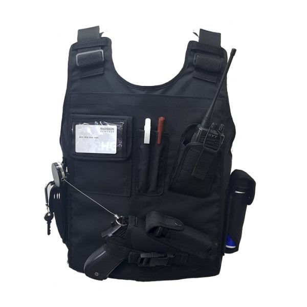 reaction officer vest 004. Reaction Officer Multi-Pouch Bulletproof Vest - No Inserts - Various