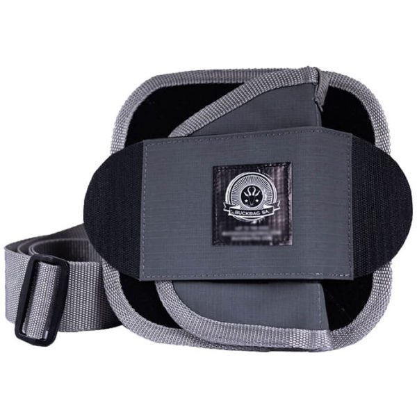 vehicle-holster-grey-001. DZI Ripstop Vehicle Seat Holster