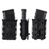 dzi taco style mag pouch set 002. DZI Taco Style Adjustable AR/AK Rifle Mag Pouch - Various