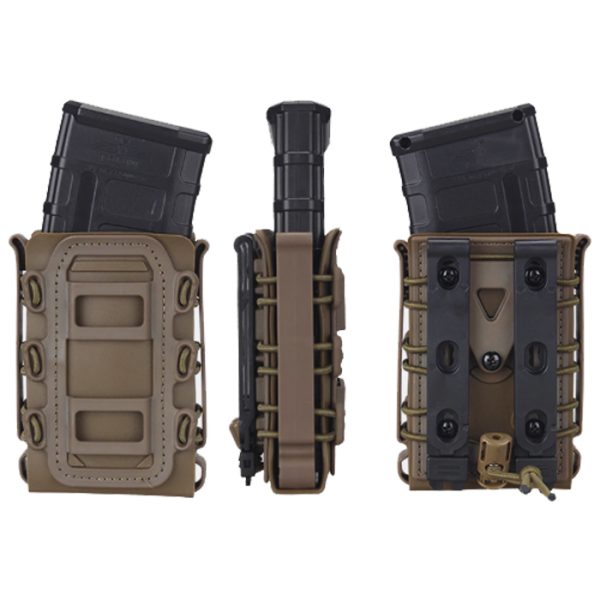 dzi taco style rifle mag pouch 002. DZI Taco Style Adjustable AR/AK Rifle Mag Pouch - Various