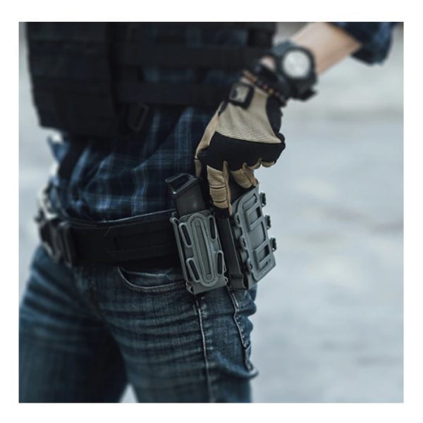 dzi taco style rifle mag pouch 004. DZI Taco Style Adjustable AR/AK Rifle Mag Pouch - Various