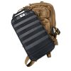 dzi compact molle pack insert panel 006. DZI Ripstop Compact MOLLE Pack Insert Panel (390mmx230mm) - 2 Sided - Black
