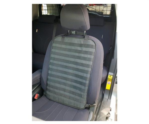 dzi ripstop molle vehicle seat panel 003. DZI Ripstop MOLLE Vehicle Seat Panel (600mmx400mm) - Black