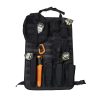 dzi molle vehicle seat panel 008. DZI Ripstop MOLLE Vehicle Seat Panel (600mmx400mm) - Black