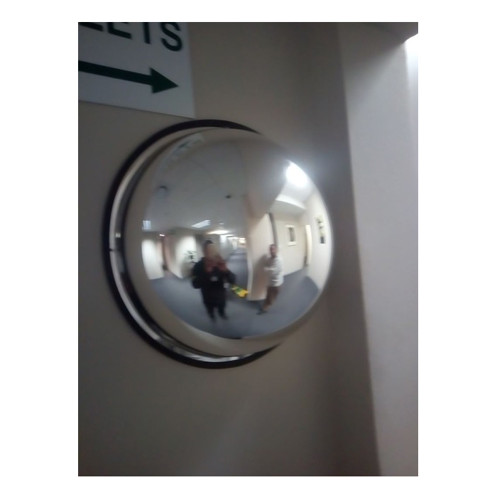 half dome hemisphere mirror 600mm 001. Dome/Hemisphere Mirror - 600mm