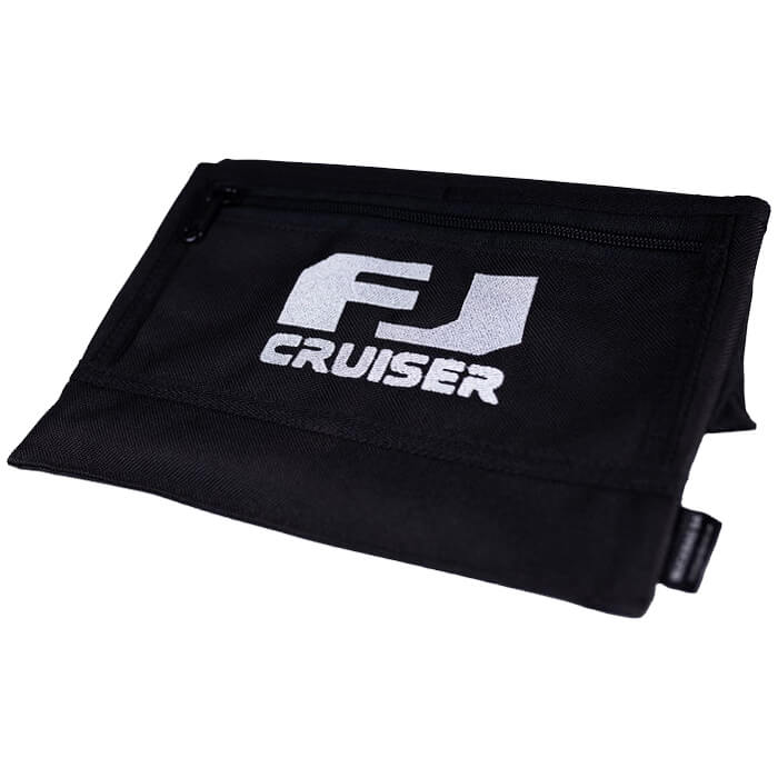 arm-rest-fj-cruiser-black-001. DZI Vehicle Armrest - Black - "FJ CRUISER" Wording