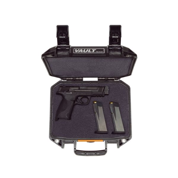 pelican vault v100 003. Pelican Vault V100 Small Pistol Case - Black